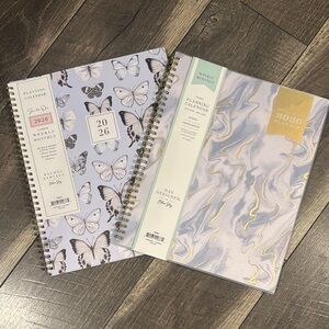 New lot of 2 Blue Sky 2026 weekly Monthly planning agendas calendars